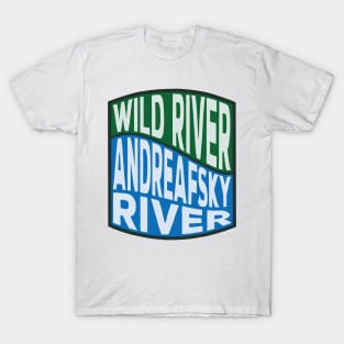 Andreafsky River Wild River wave T-Shirt